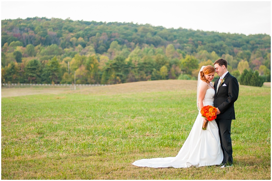 Lessburg Virginia VA Wedding Fall Autumn Mountain Whitehall Estate Historic Photographer