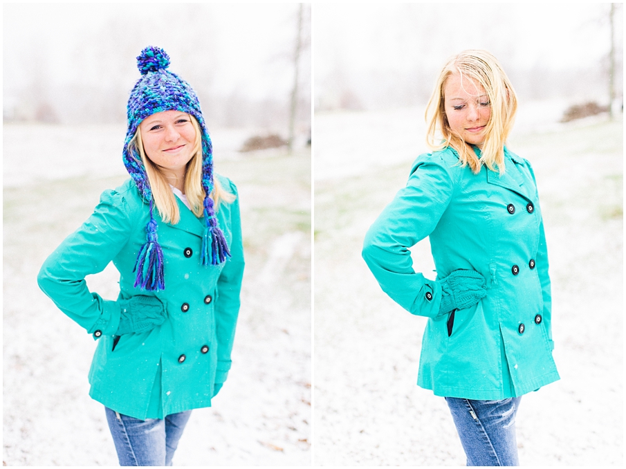 Canon Virginia Photographer Lifestyle Portraits High School Friends Session Woodbridge Bristol Indiana Snow Winter Country