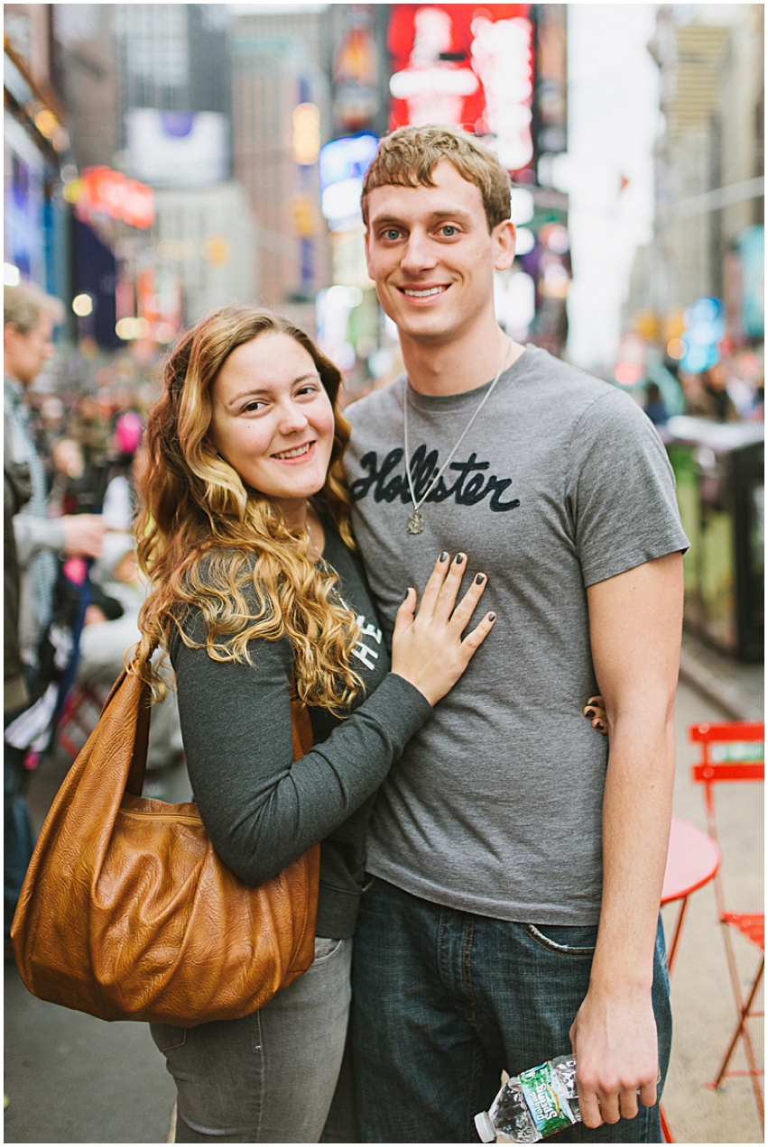 New York City Christmas Tradition Virginia DC Wedding Photographer Times Square