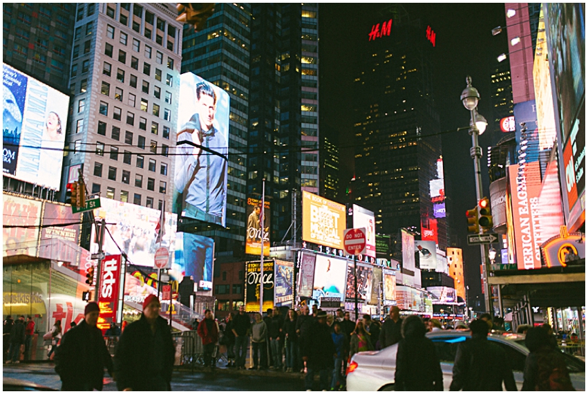 New York City Christmas Tradition Virginia DC Wedding Photographer Times Square