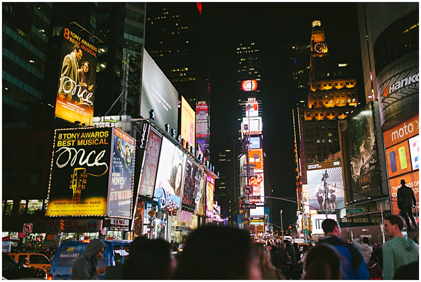 New York City Christmas Tradition Virginia DC Wedding Photographer Times Square