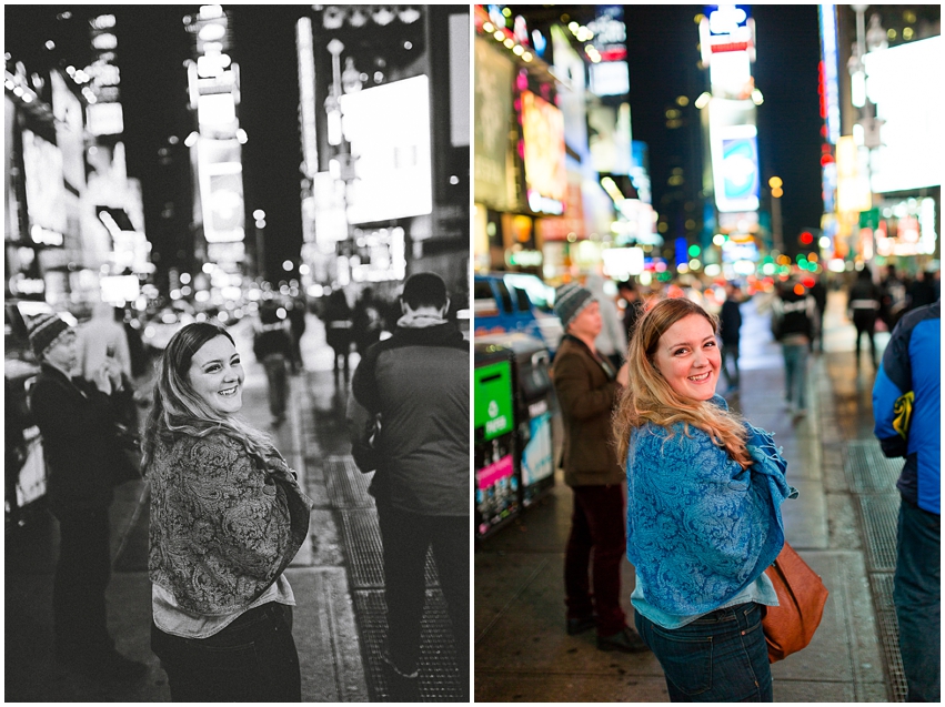 New York City Christmas Tradition Virginia DC Wedding Photographer Times Square