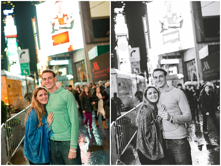 New York City Christmas Tradition Virginia DC Wedding Photographer Times Square