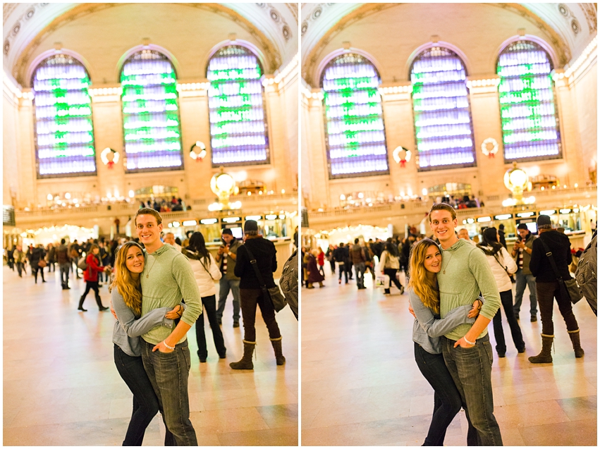 New York City Christmas Tradition Virginia DC Wedding Photographer Times Square