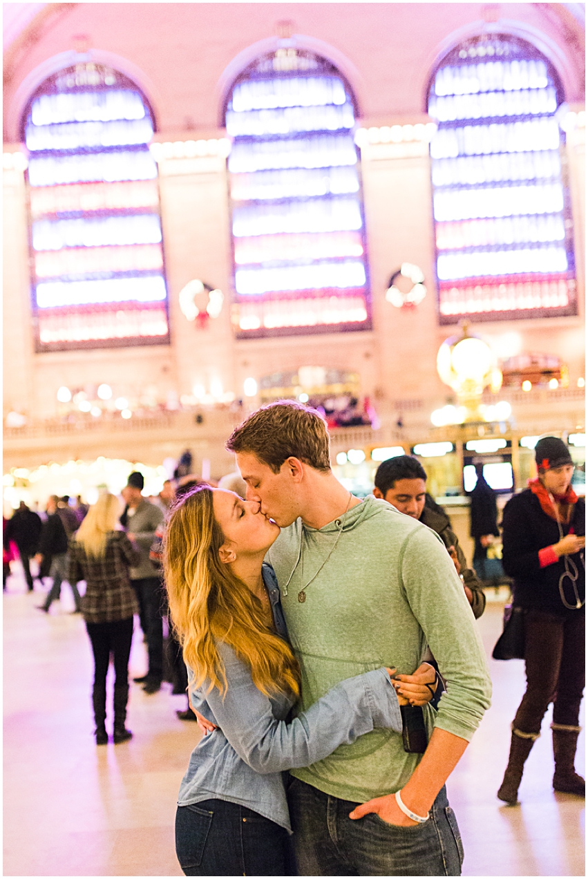 New York City Christmas Tradition Virginia DC Wedding Photographer Times Square