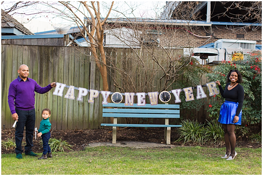 Virginia Photographer Family Session New Years Occoquan