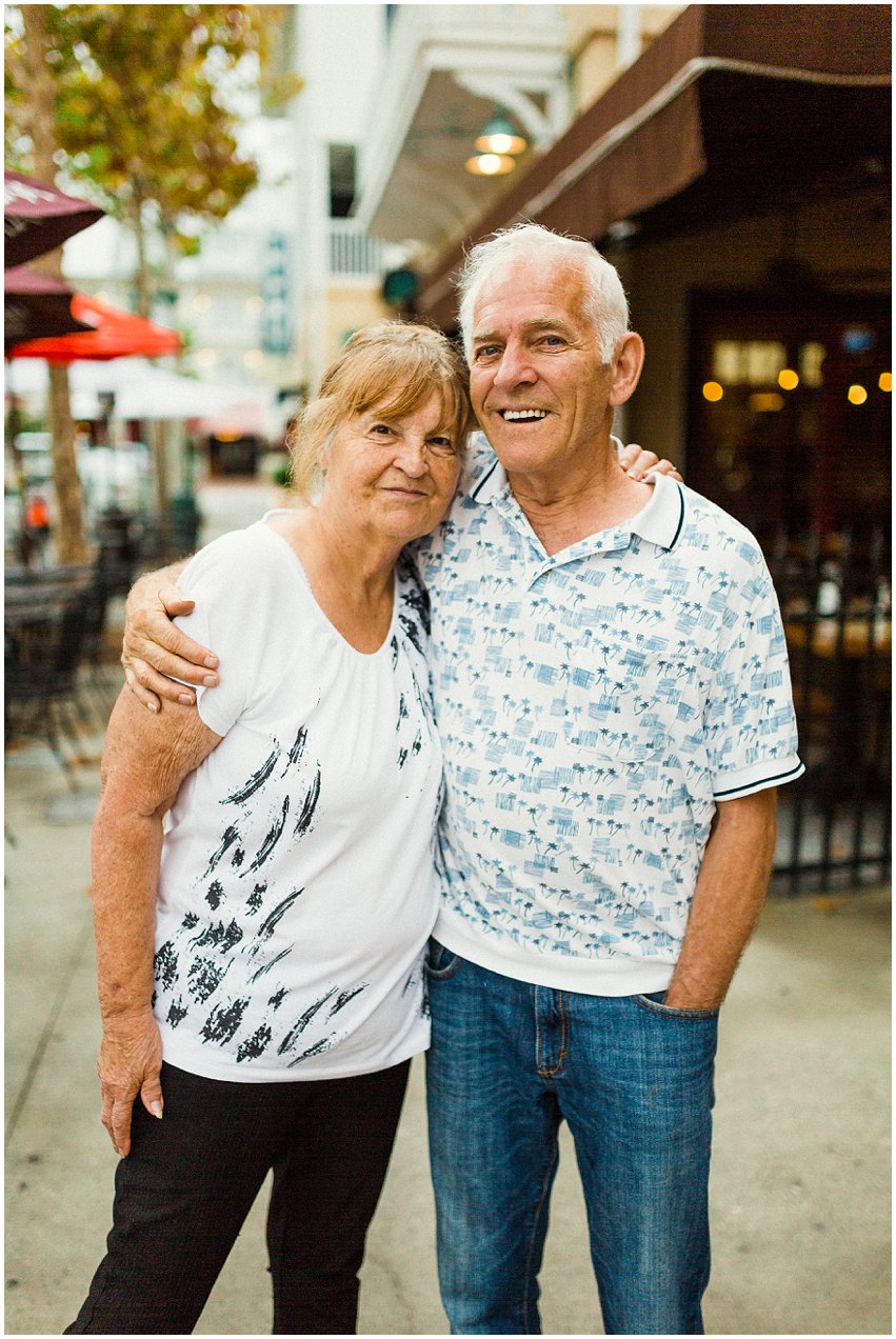 Orlando Florida Vacation Lifestyle Portrait Photographer Disney World Celebration Grandparents