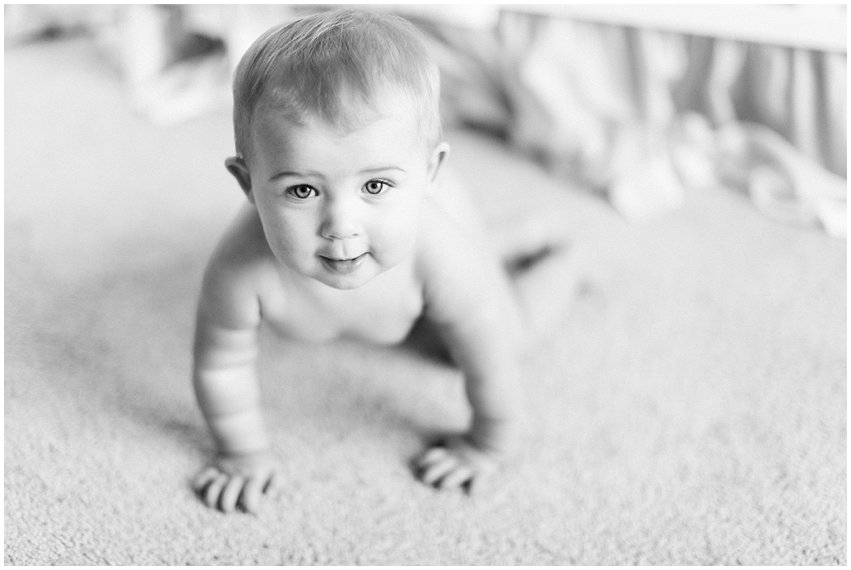 Northern Virginia Baby Photographer Lifestyle Portraits Girl Pearls Pink Tutu Tulle Bow