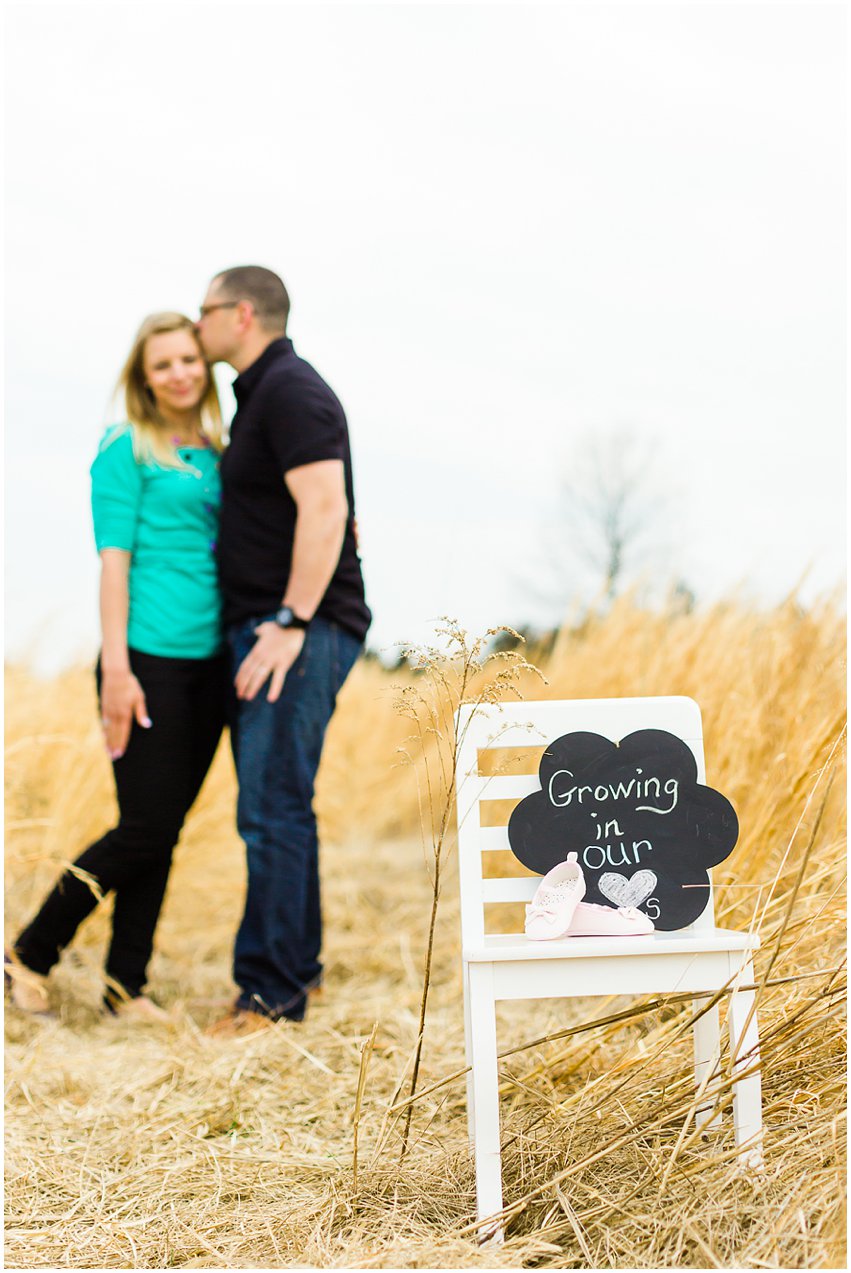 Adoption Announcement Virginia Photographer Manassas Battlefield Family Couple Portraits