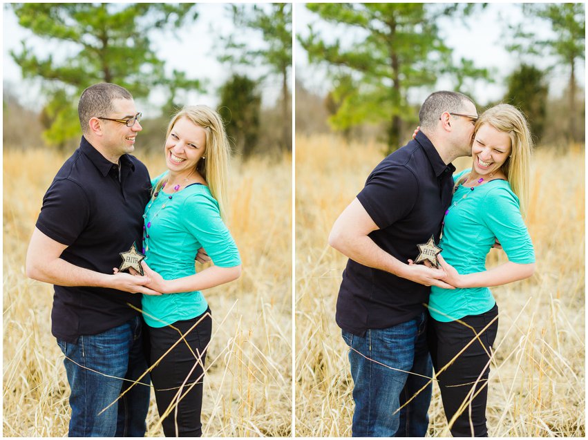 Adoption Announcement Virginia Photographer Manassas Battlefield Family Couple Portraits