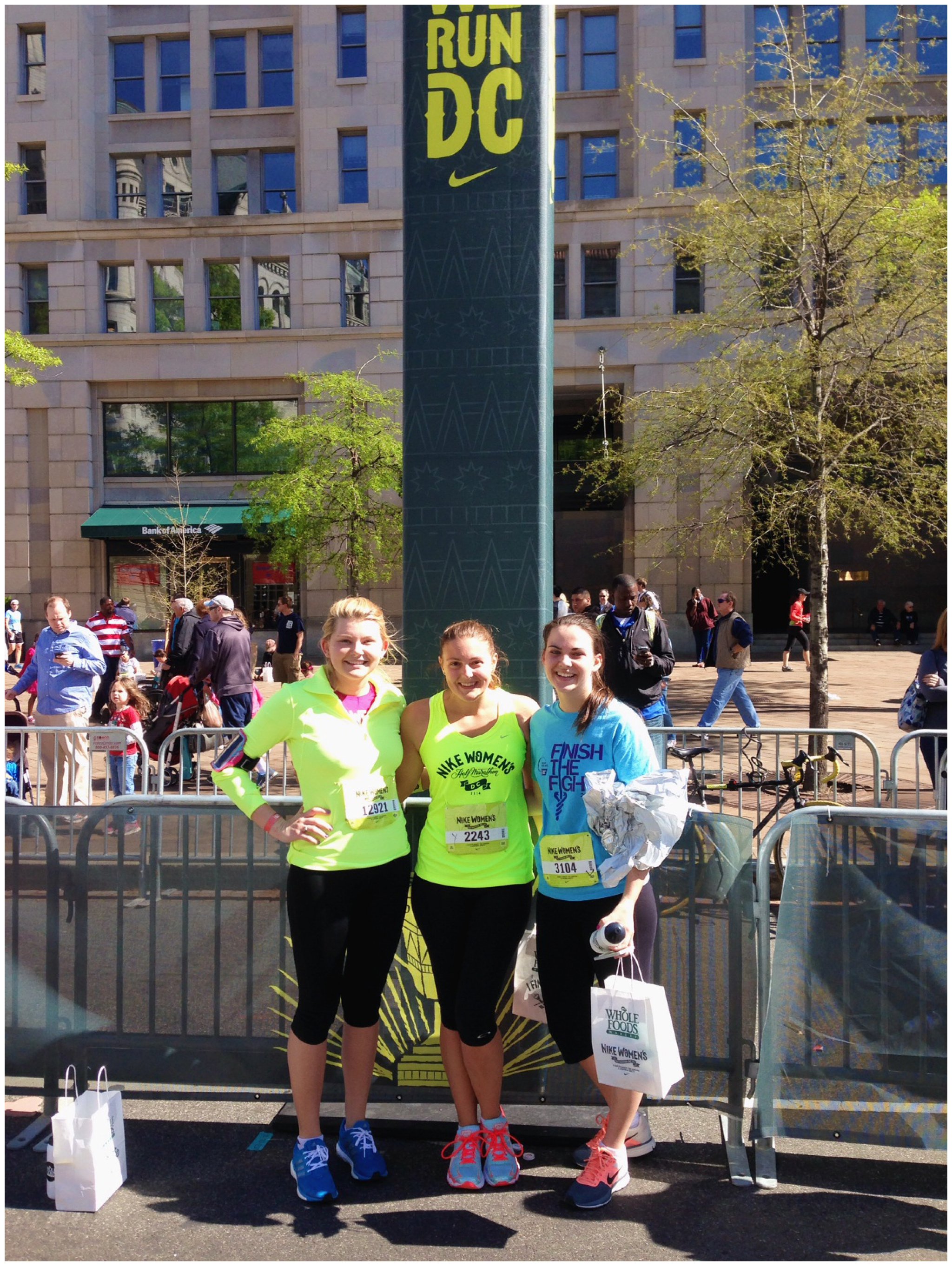 Nike Women's Half Marathon 2014 We Run DC Runner Race Review First Half Marathon Tips