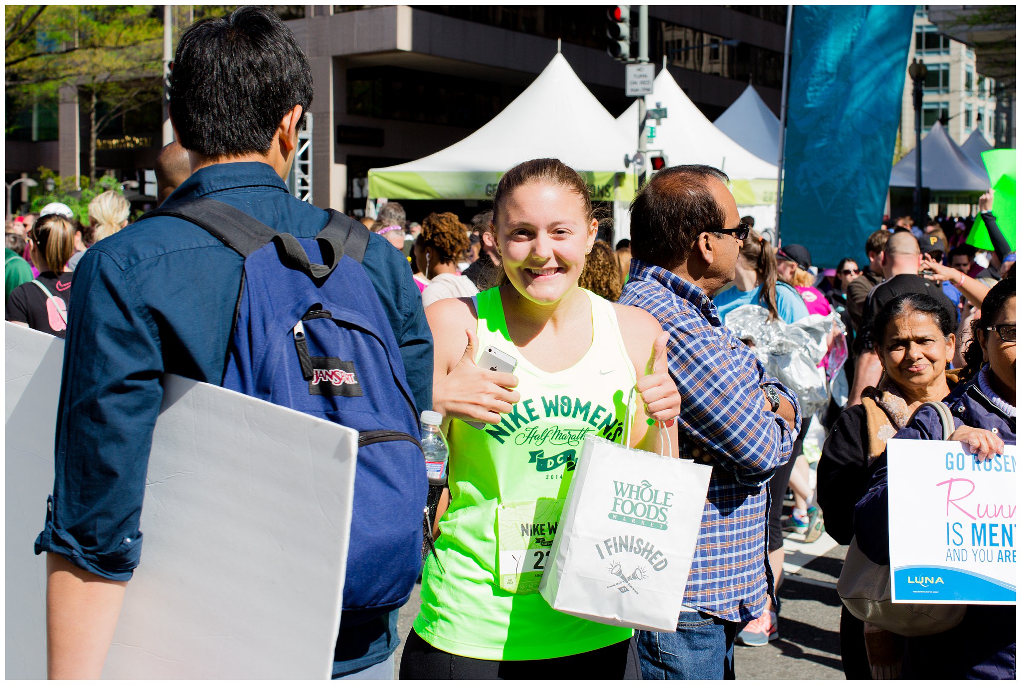 Nike Women's Half Marathon 2014 We Run DC Runner Race Review First Half Marathon Tips