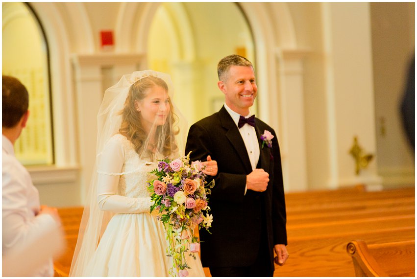 Virginia Wedding Springfield Catholic Mass Classic Vintage Traditional Classy Elegant Marine Barracks Reception