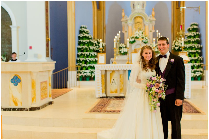 Virginia Wedding Springfield Catholic Mass Classic Vintage Traditional Classy Elegant Marine Barracks Reception