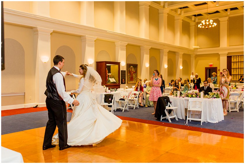 Virginia Wedding Springfield Catholic Mass Classic Vintage Traditional Classy Elegant Marine Barracks Reception