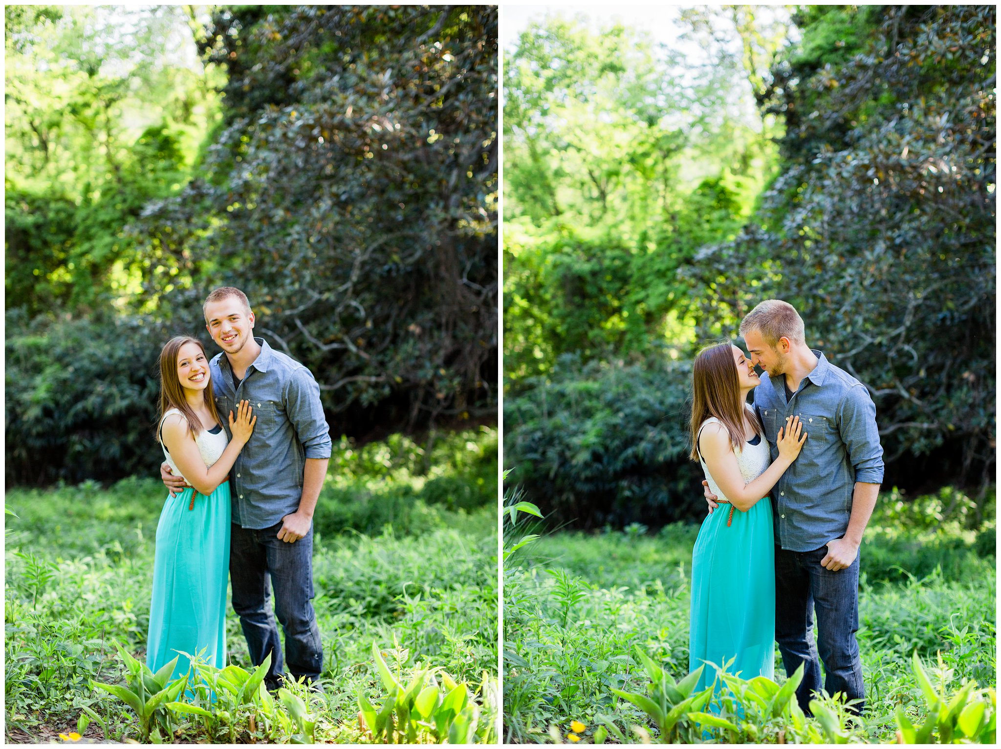 Maymont Richmond Engagement Session Engaged Couple Garden Park Gazebo Fairytale Love