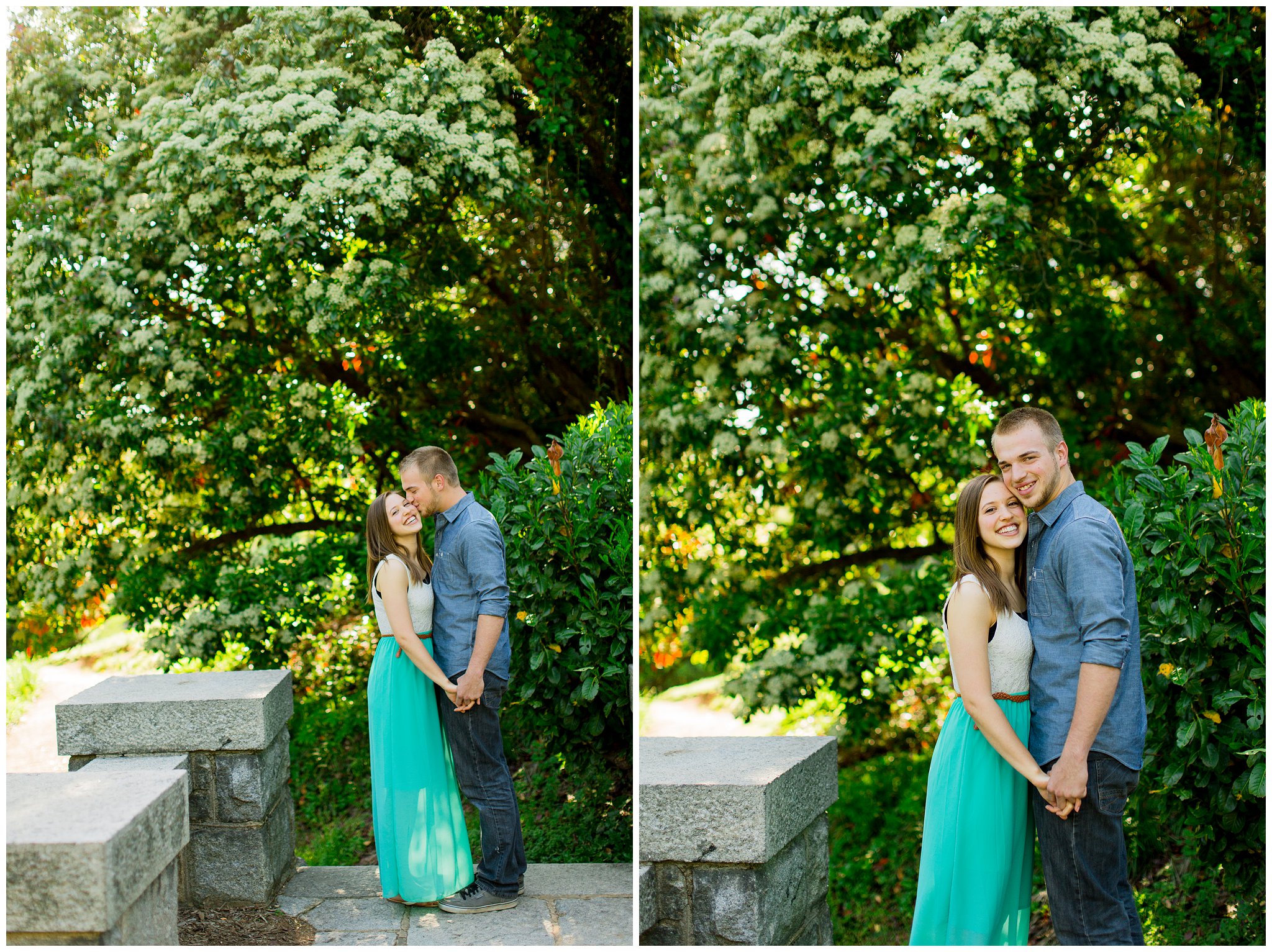 Maymont Richmond Engagement Session Engaged Couple Garden Park Gazebo Fairytale Love