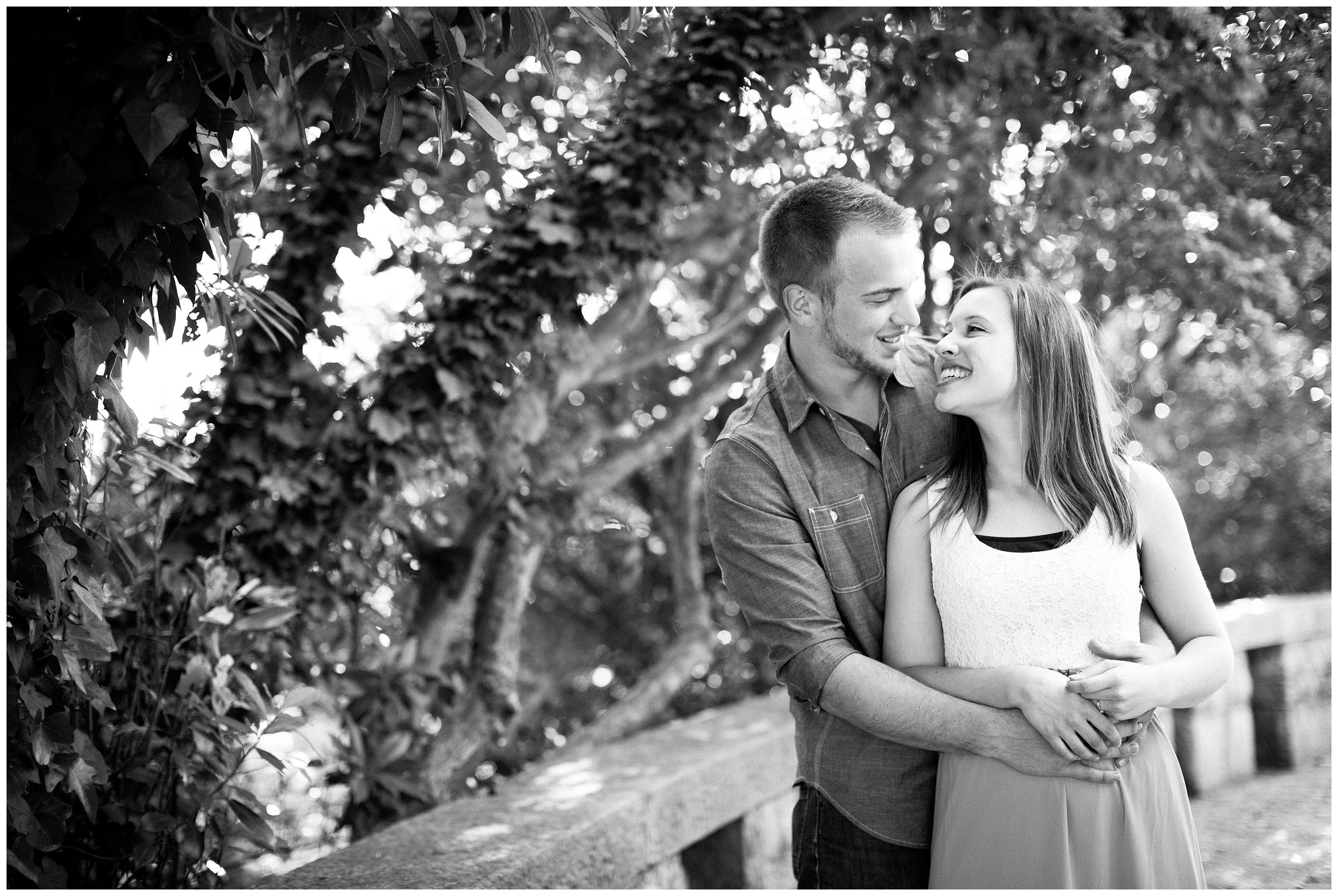 Maymont Richmond Engagement Session Engaged Couple Garden Park Gazebo Fairytale Love