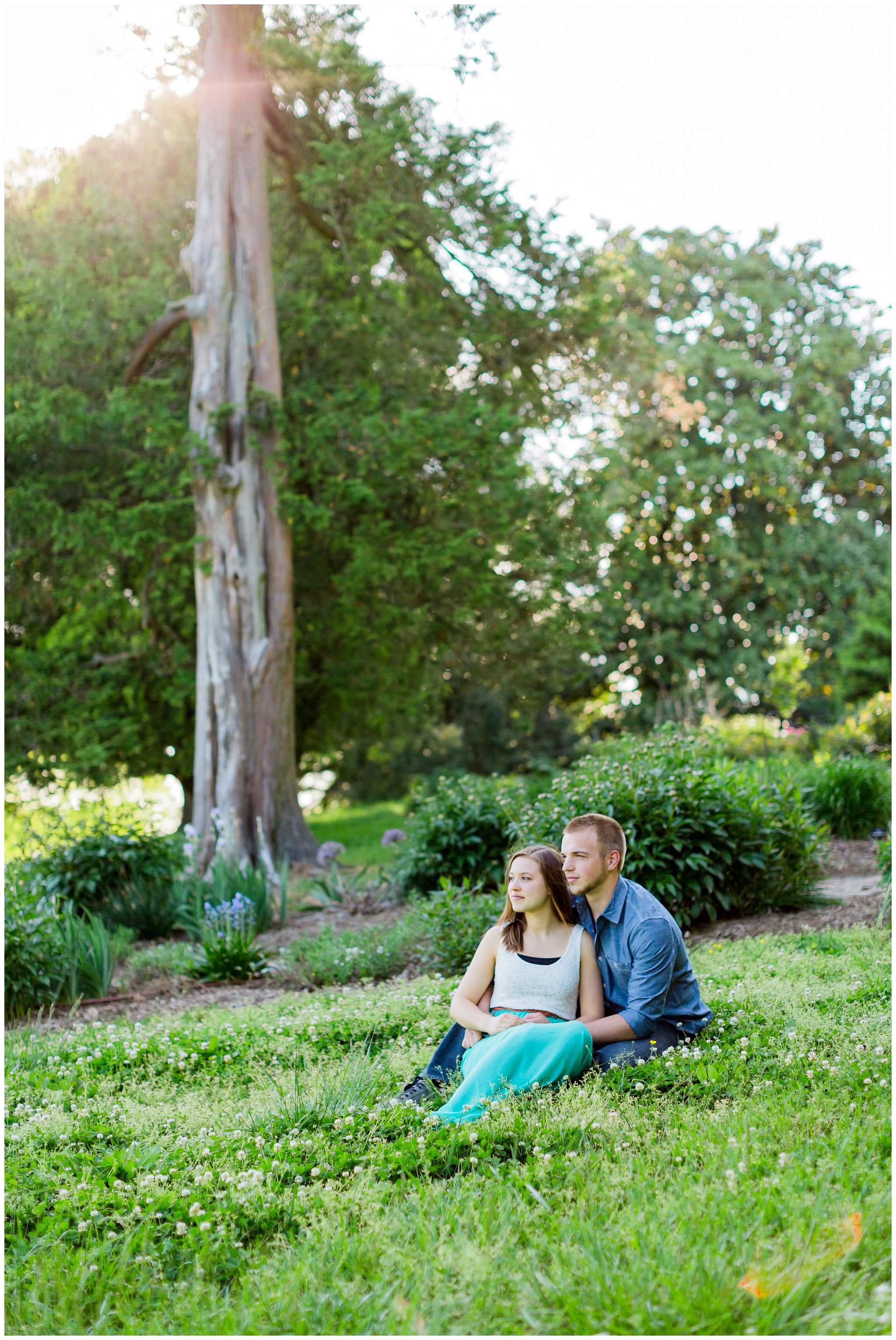 Maymont Richmond Engagement Session Engaged Couple Garden Park Gazebo Fairytale Love