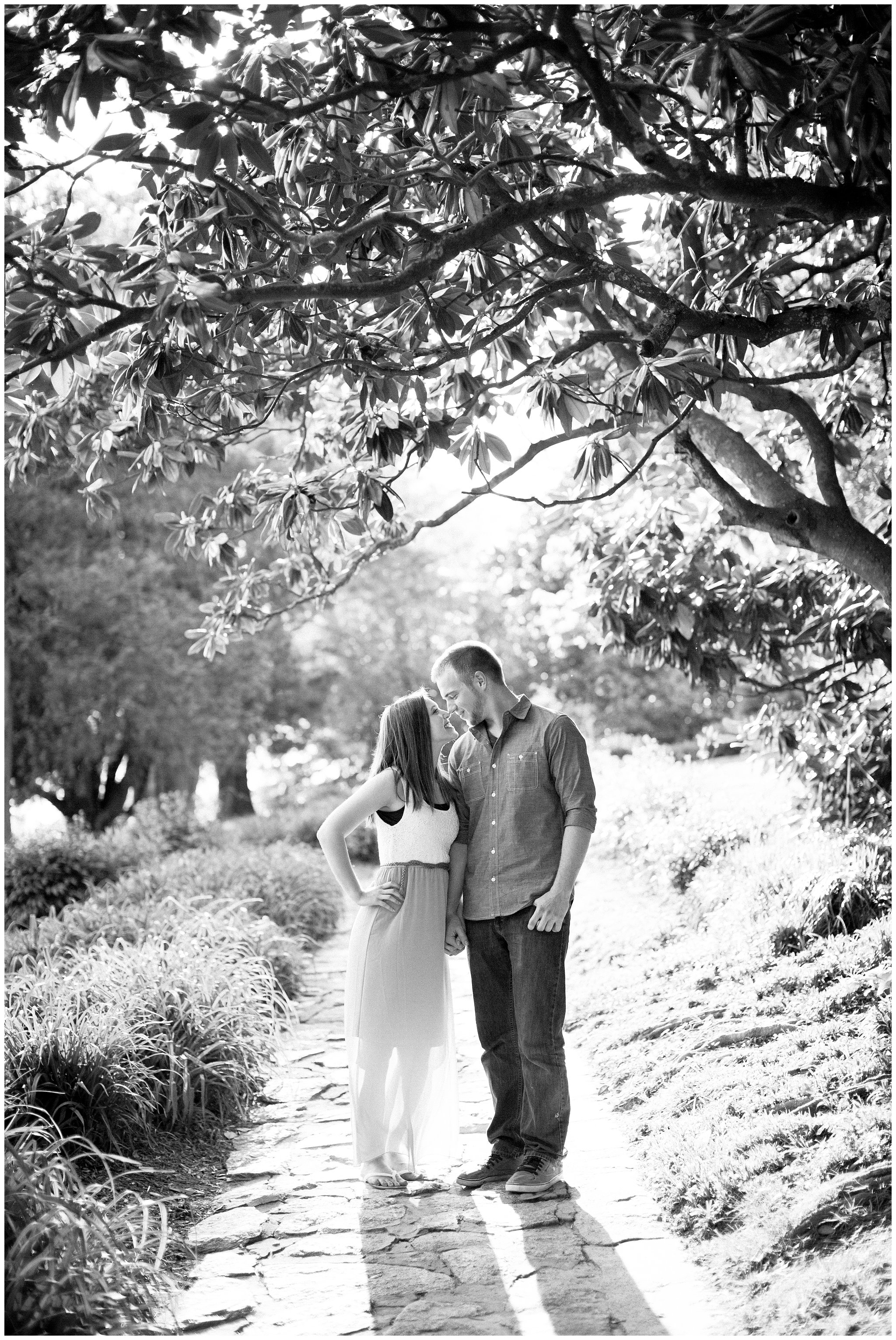 Maymont Richmond Engagement Session Engaged Couple Garden Park Gazebo Fairytale Love