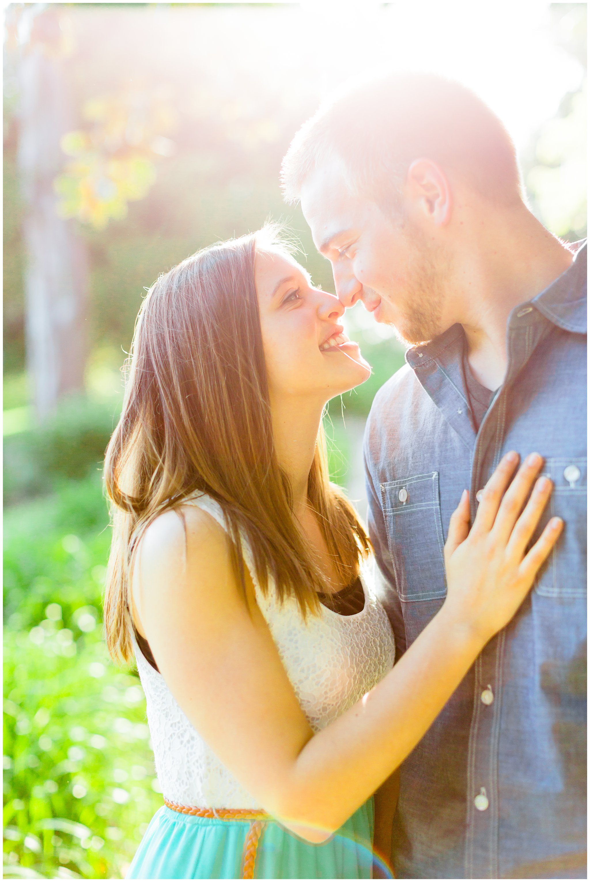 Maymont Richmond Engagement Session Engaged Couple Garden Park Gazebo Fairytale Love