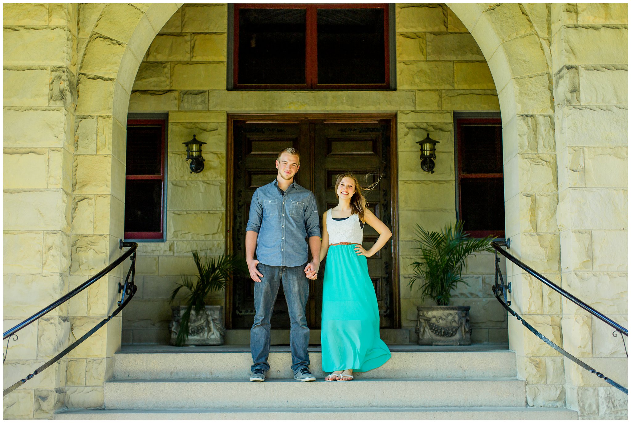 Maymont Richmond Engagement Session Engaged Couple Garden Park Gazebo Fairytale Love