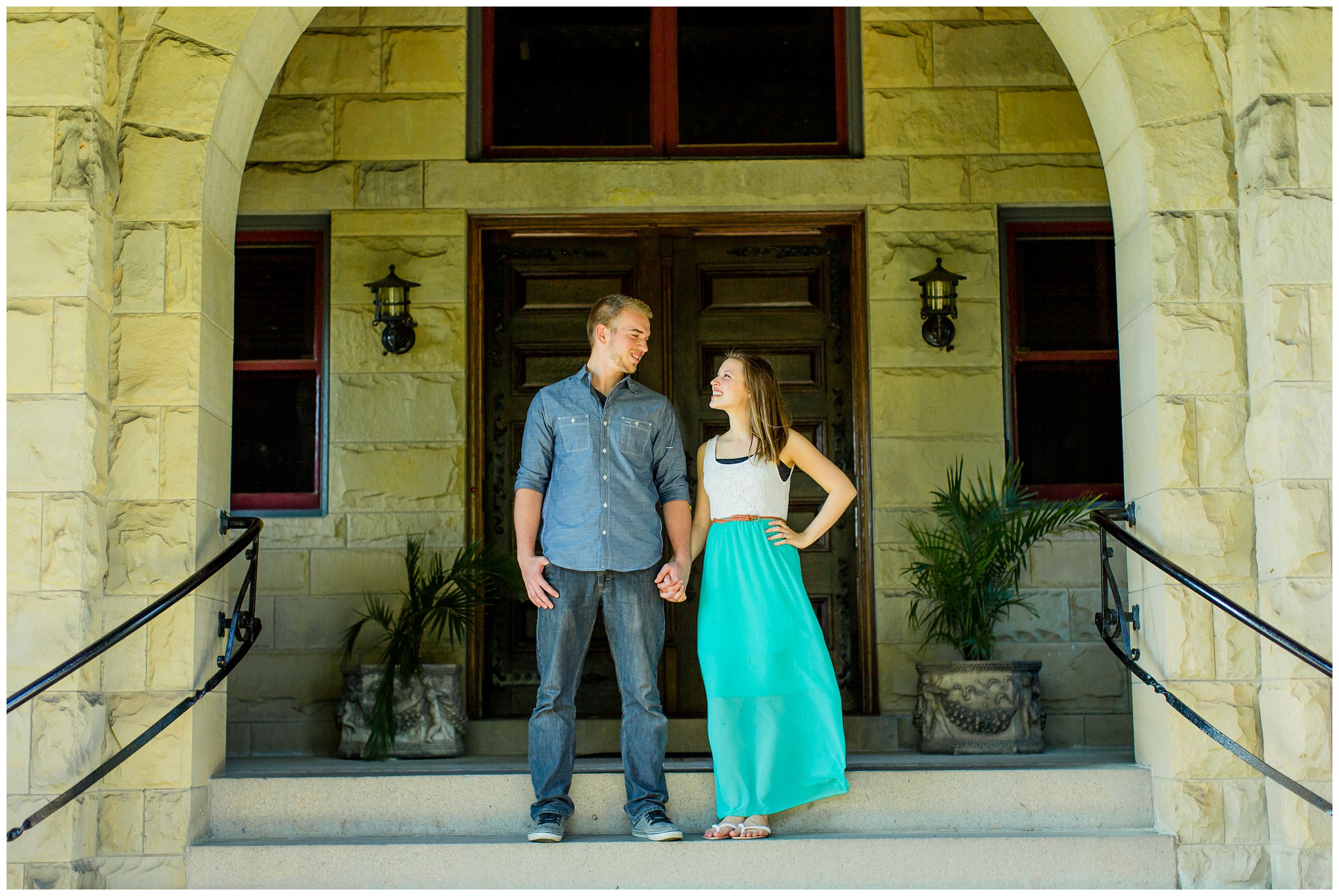 Maymont Richmond Engagement Session Engaged Couple Garden Park Gazebo Fairytale Love