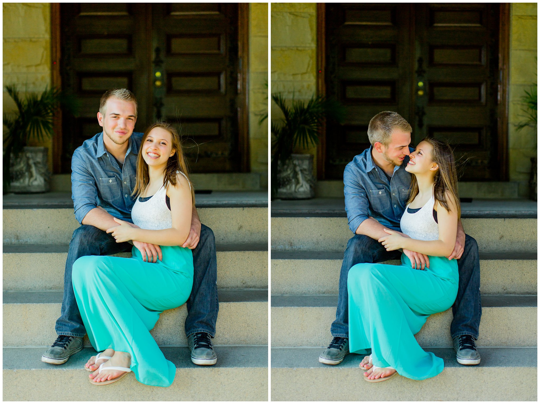 Maymont Richmond Engagement Session Engaged Couple Garden Park Gazebo Fairytale Love