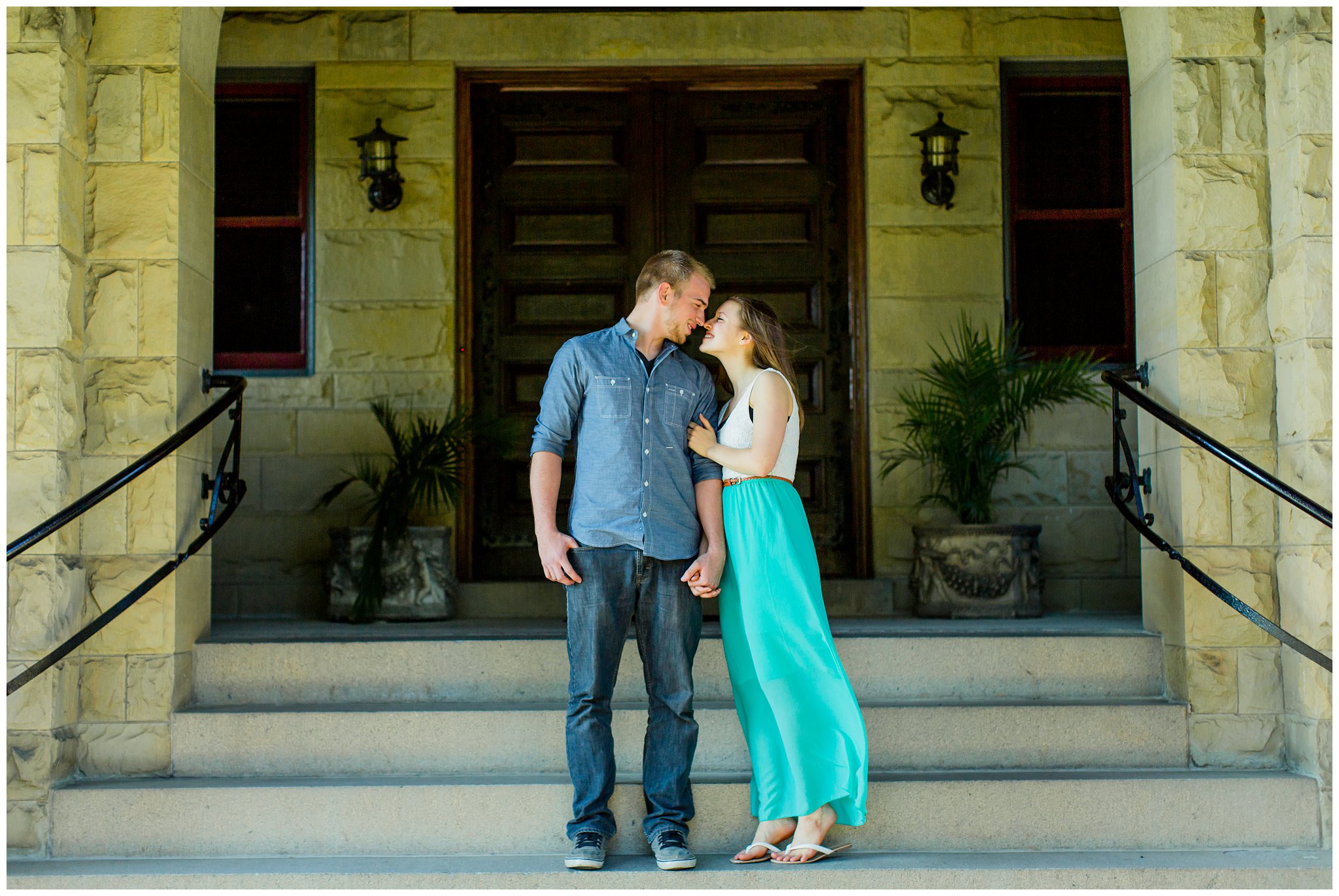 Maymont Richmond Engagement Session Engaged Couple Garden Park Gazebo Fairytale Love