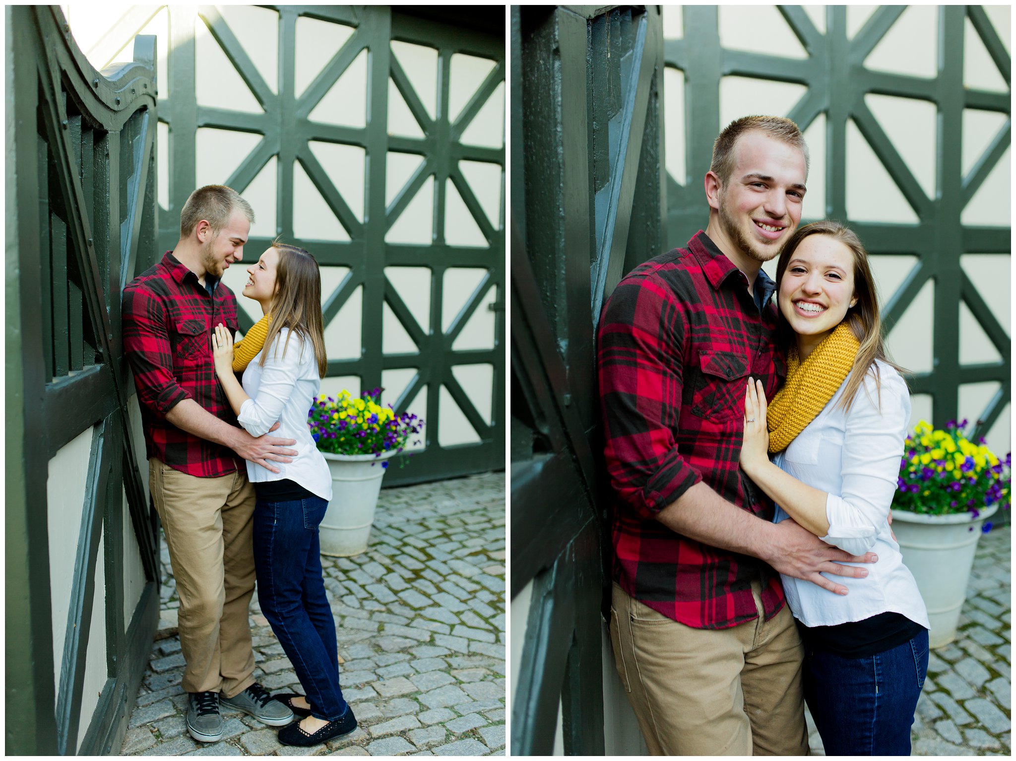 Maymont Richmond Engagement Session Engaged Couple Garden Park Gazebo Fairytale Love