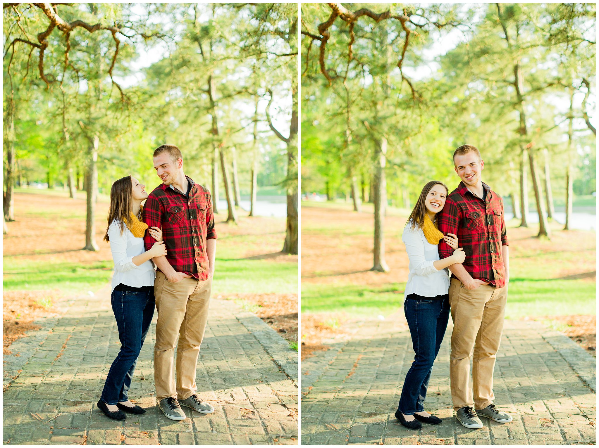 Maymont Richmond Engagement Session Engaged Couple Garden Park Gazebo Fairytale Love