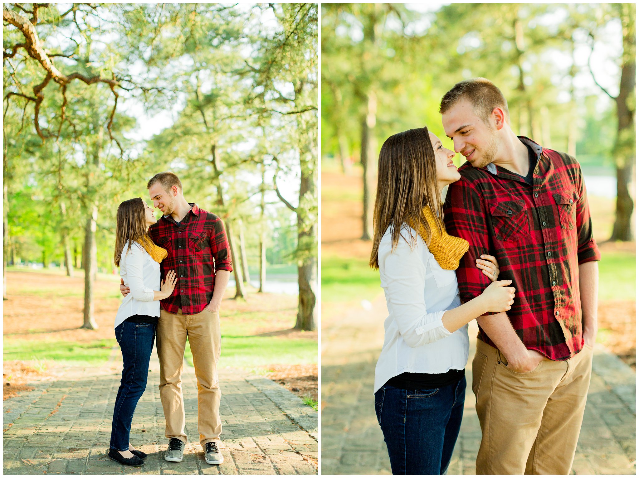 Maymont Richmond Engagement Session Engaged Couple Garden Park Gazebo Fairytale Love