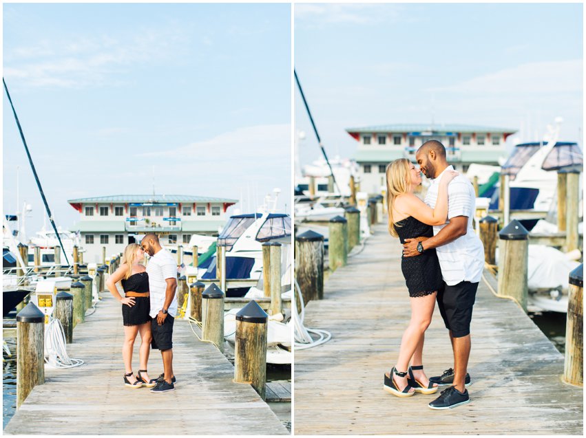 Annapolis Engagement Session Nautical Waterfront Boat Marina Shoot Photographer Virginia Maryland DC Megan Kelsey 