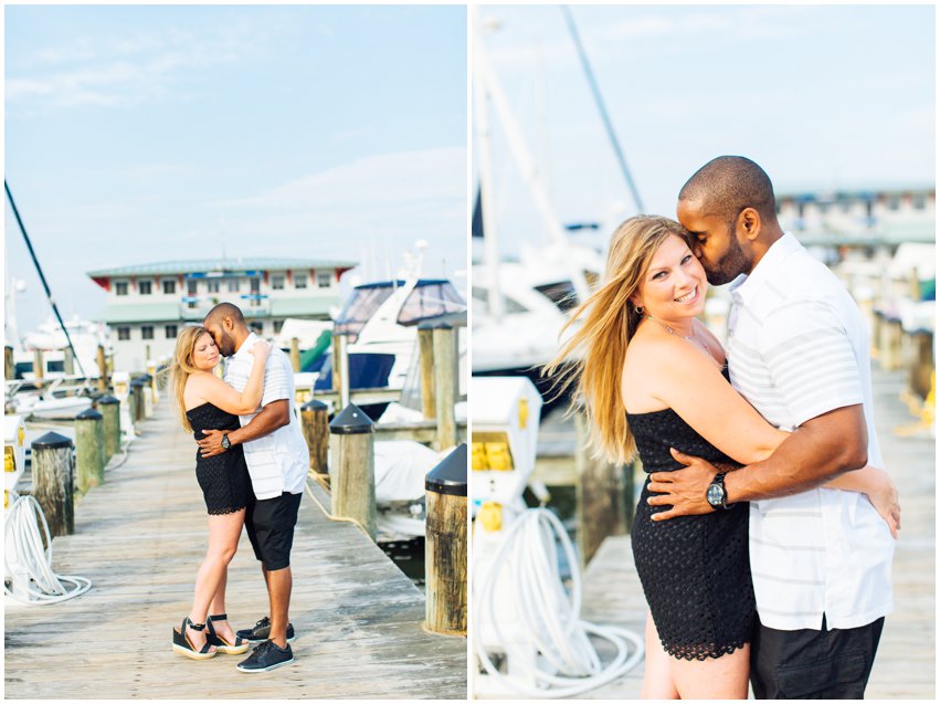 Annapolis Engagement Session Nautical Waterfront Boat Marina Shoot Photographer Virginia Maryland DC Megan Kelsey 