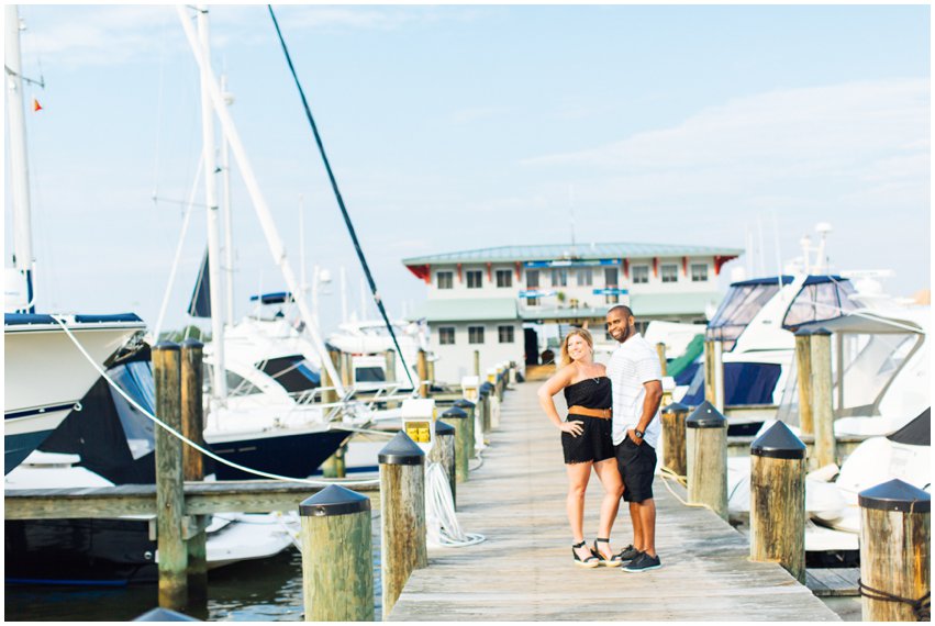 Annapolis Engagement Session Nautical Waterfront Boat Marina Shoot Photographer Virginia Maryland DC Megan Kelsey 