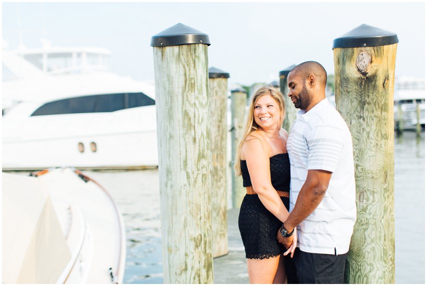 Annapolis Engagement Session Nautical Waterfront Boat Marina Shoot Photographer Virginia Maryland DC Megan Kelsey 