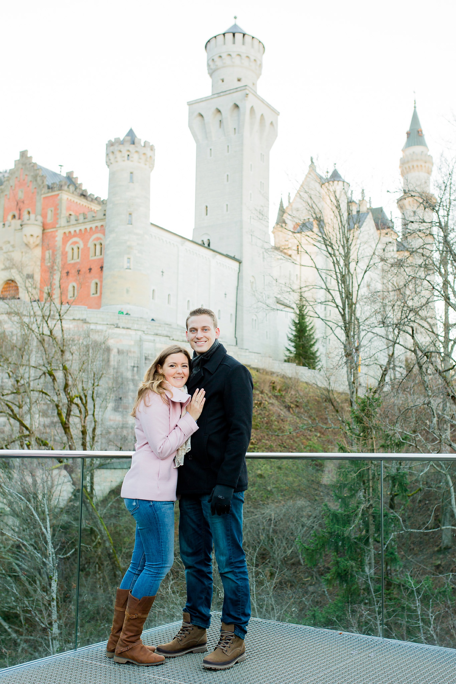 Neuschwanstein Castle Fairytale Proposal 