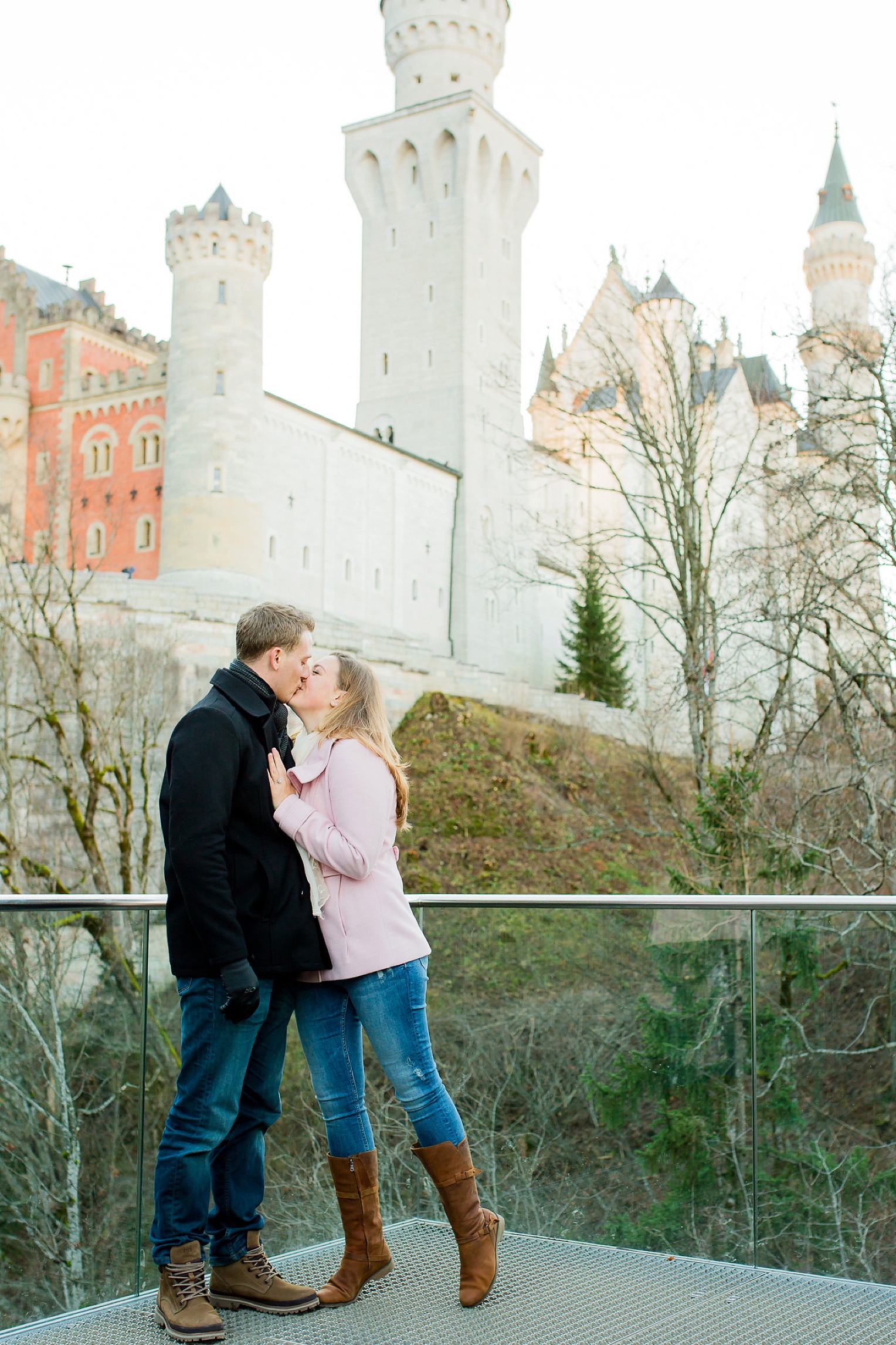 Neuschwanstein Castle Fairytale Proposal 