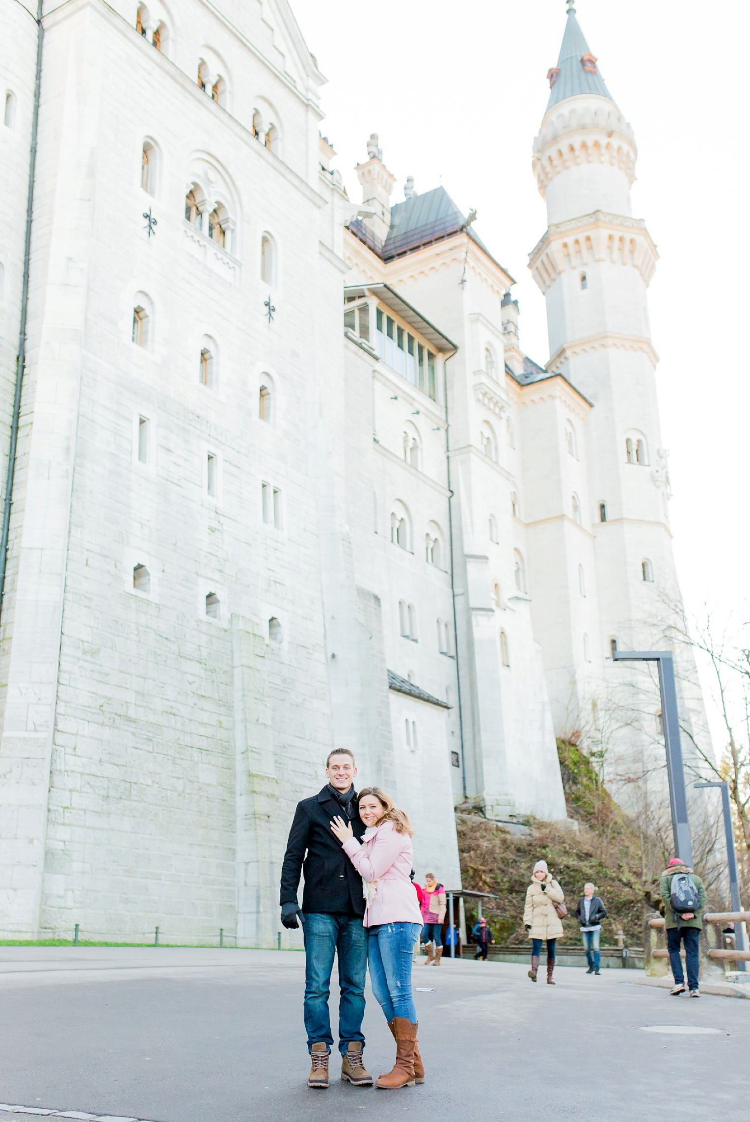 Neuschwanstein Castle Fairytale Proposal 