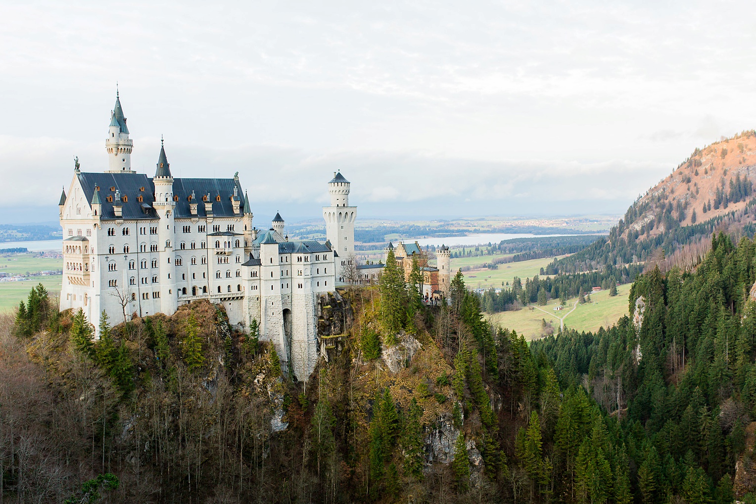 Neuschwanstein Castle Fairytale Proposal 