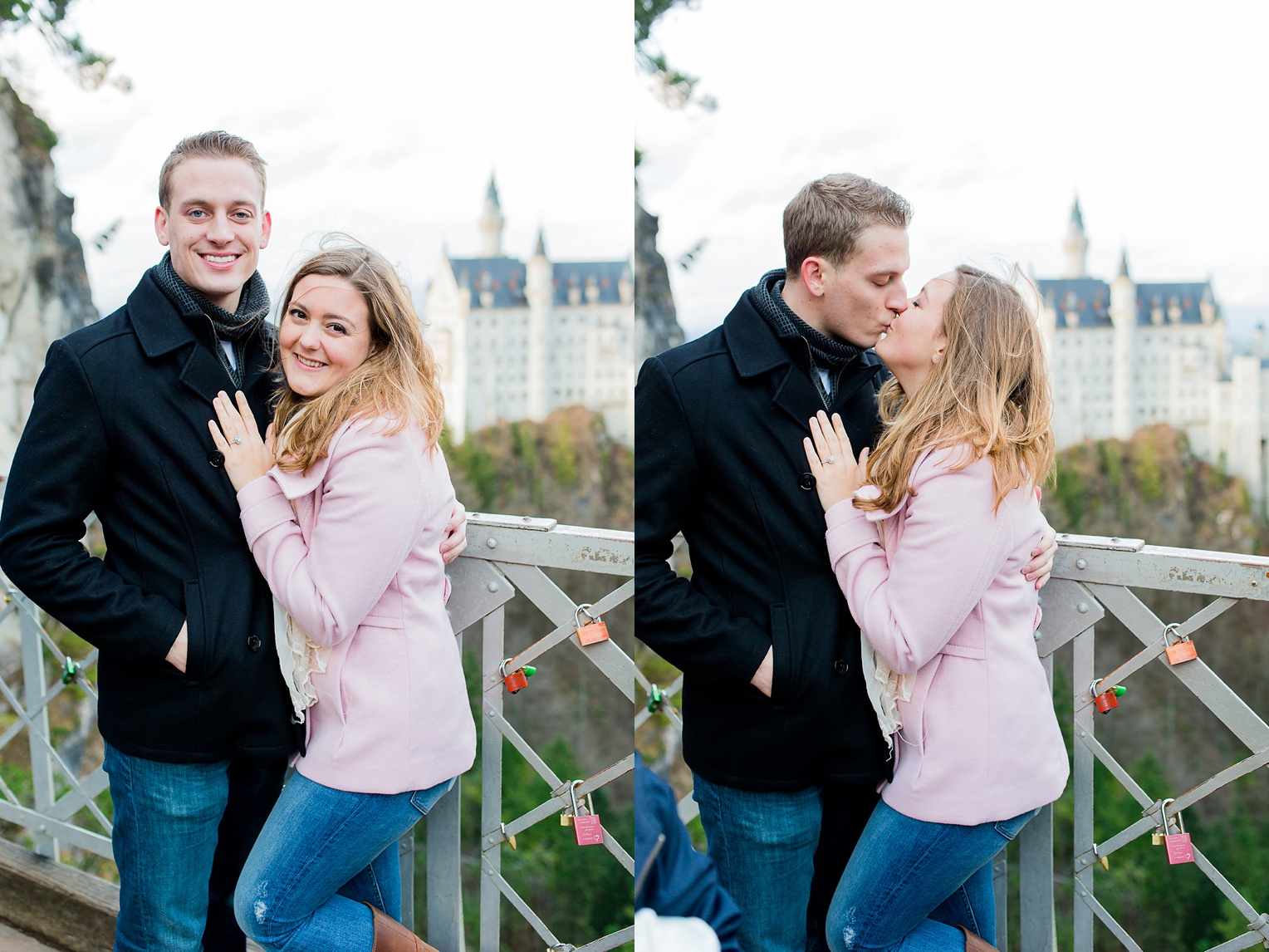 Neuschwanstein Castle Fairytale Proposal 