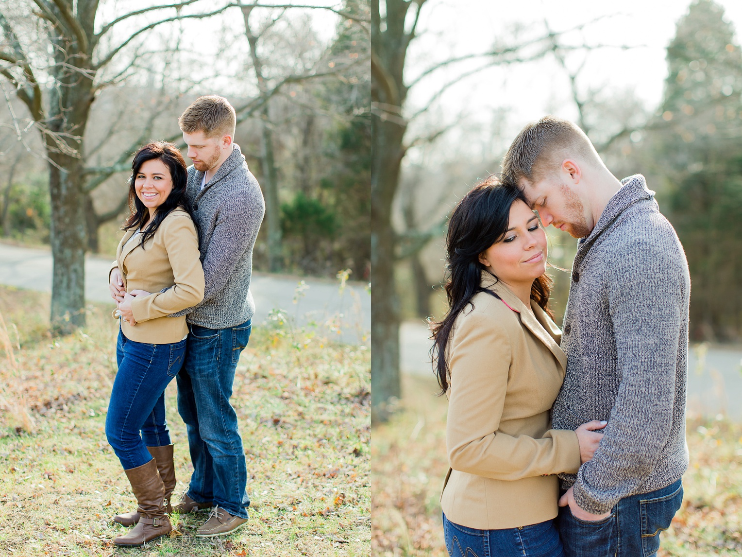 Historic Occoquan Virginia Winter Engagement Session 