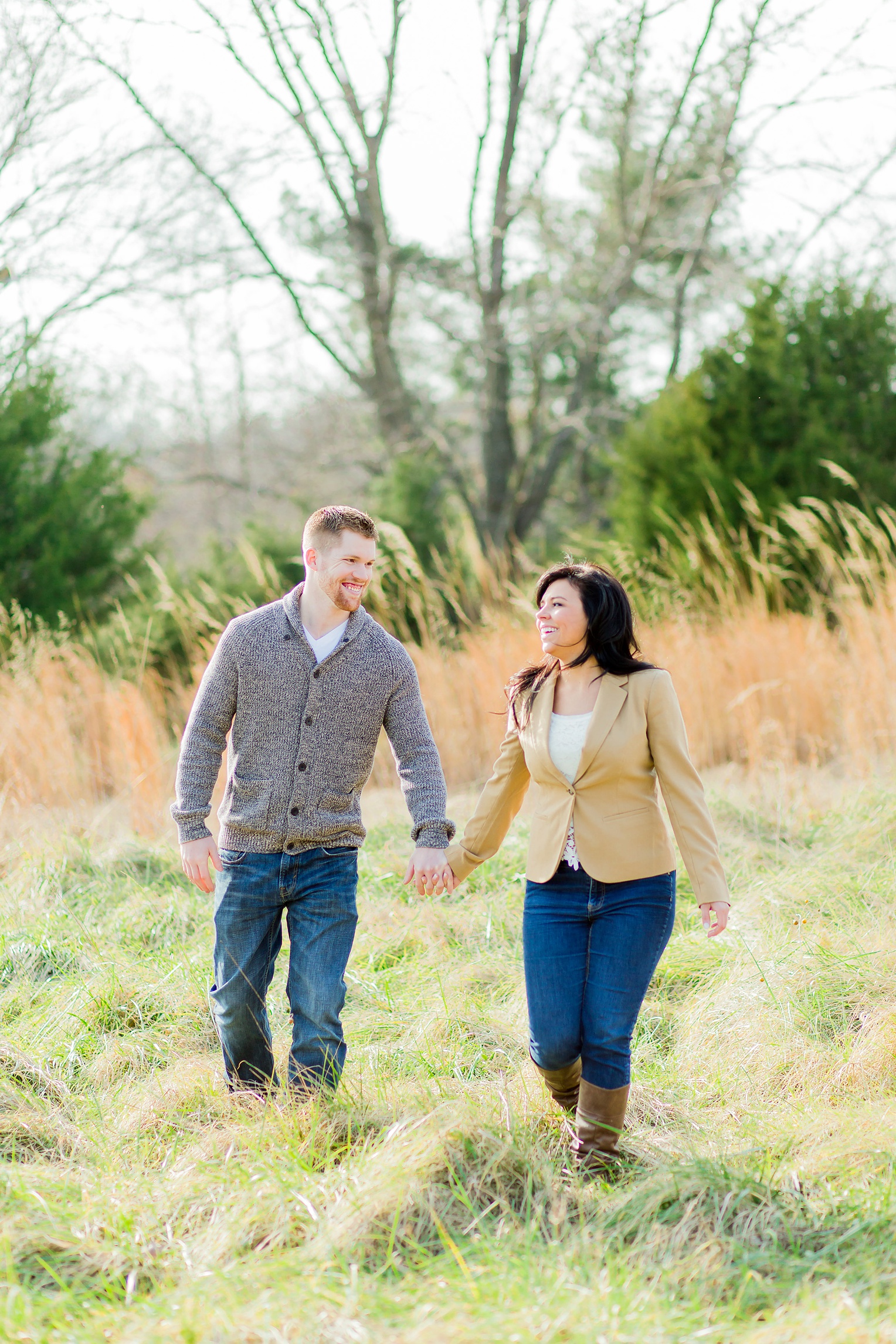 Historic Occoquan Virginia Winter Engagement Session 