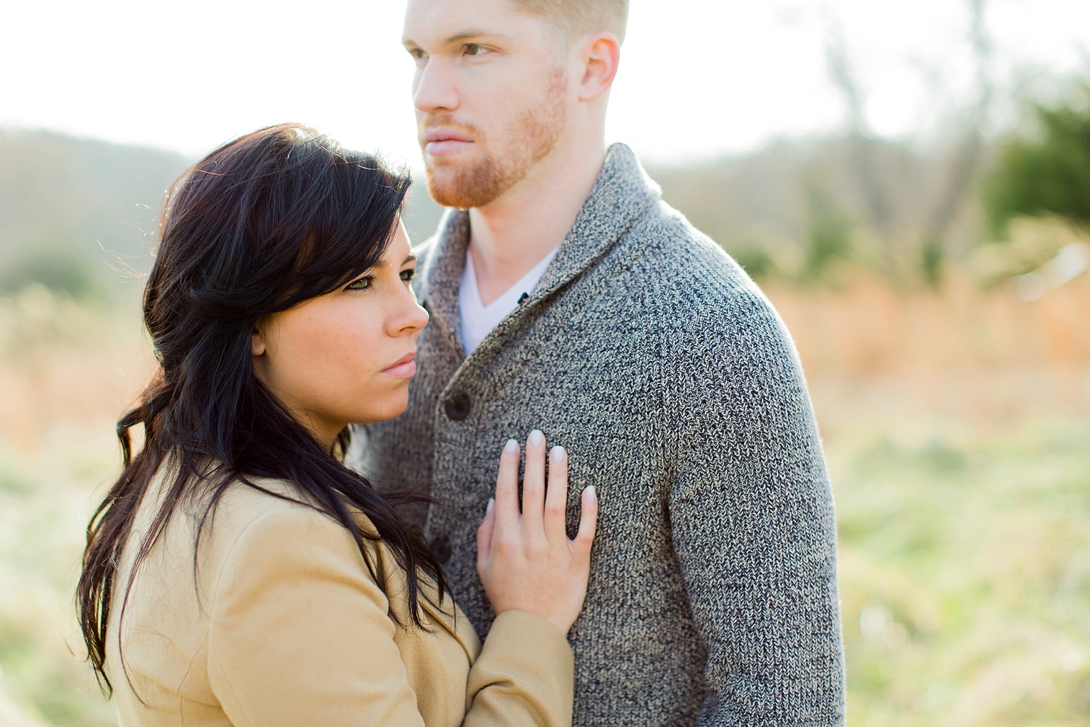 Historic Occoquan Virginia Winter Engagement Session 