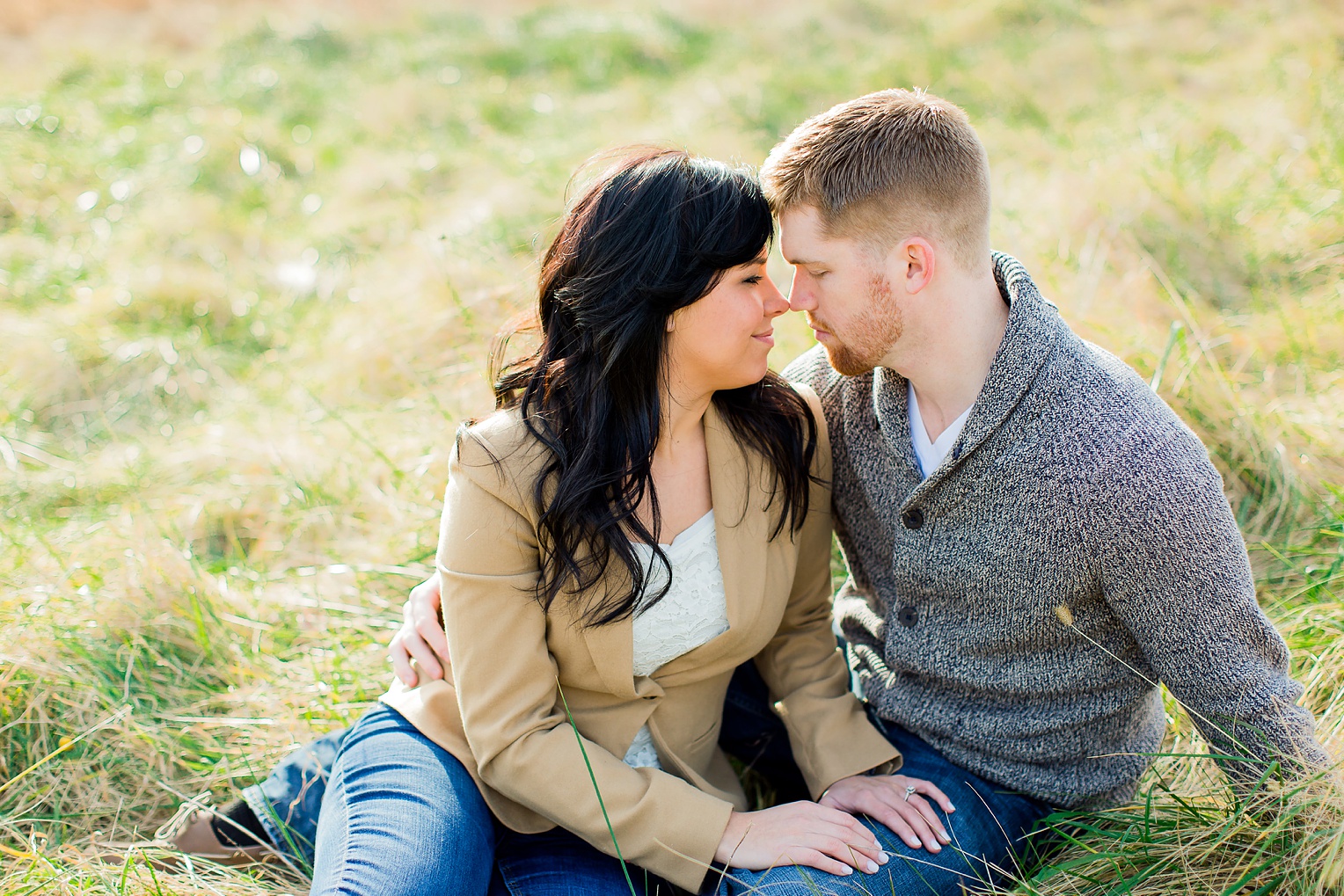 Historic Occoquan Virginia Winter Engagement Session 