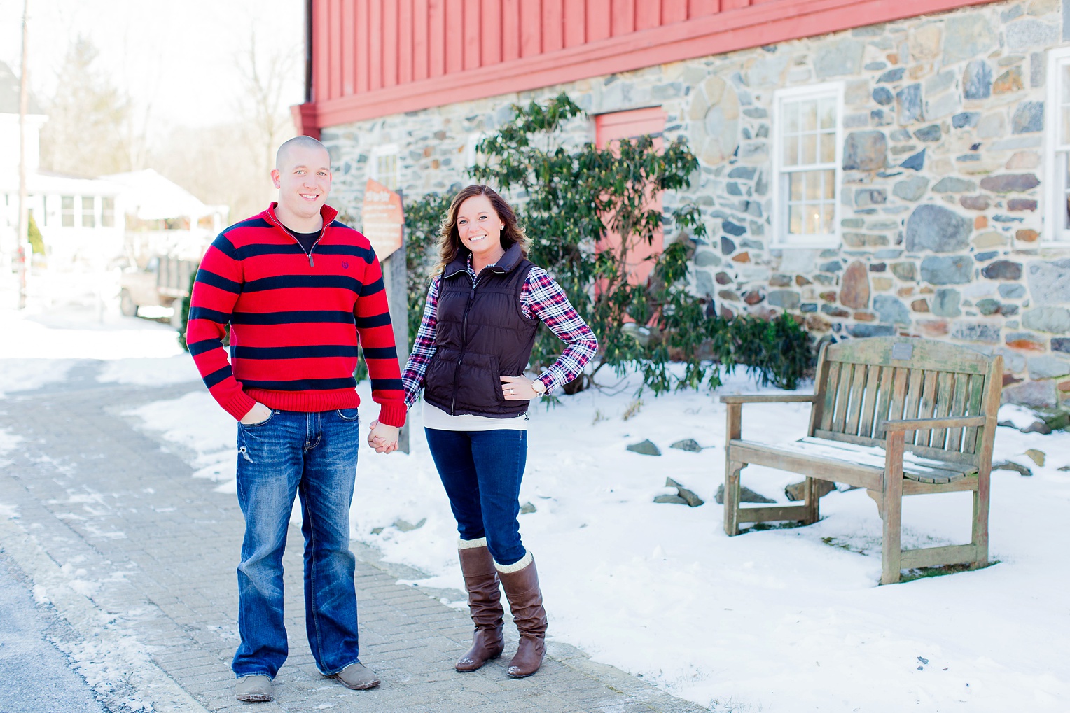 Jerusalem Mill Engagement Session Abingdon Wedding Photographer