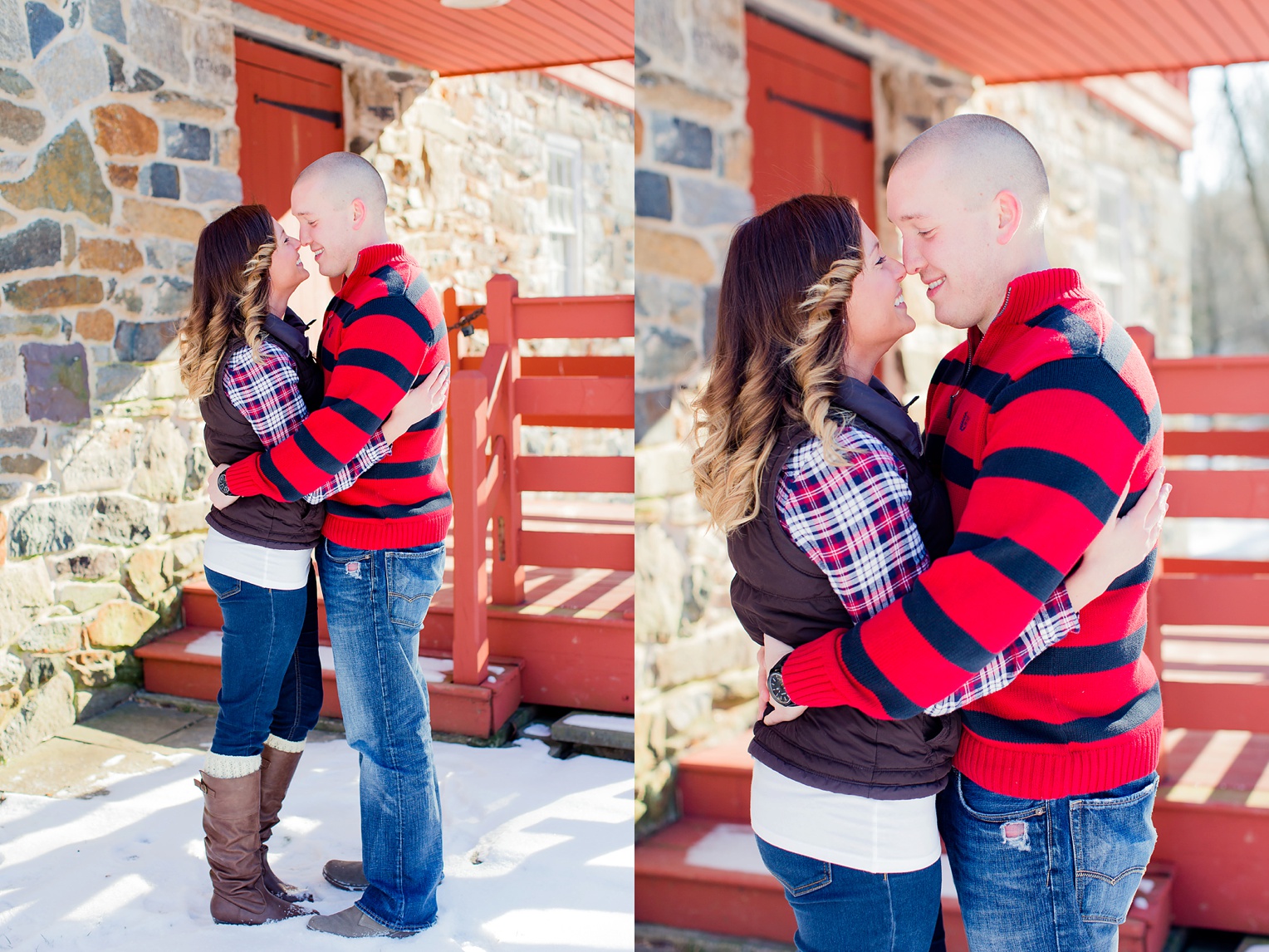 Jerusalem Mill Engagement Session Abingdon Wedding Photographer