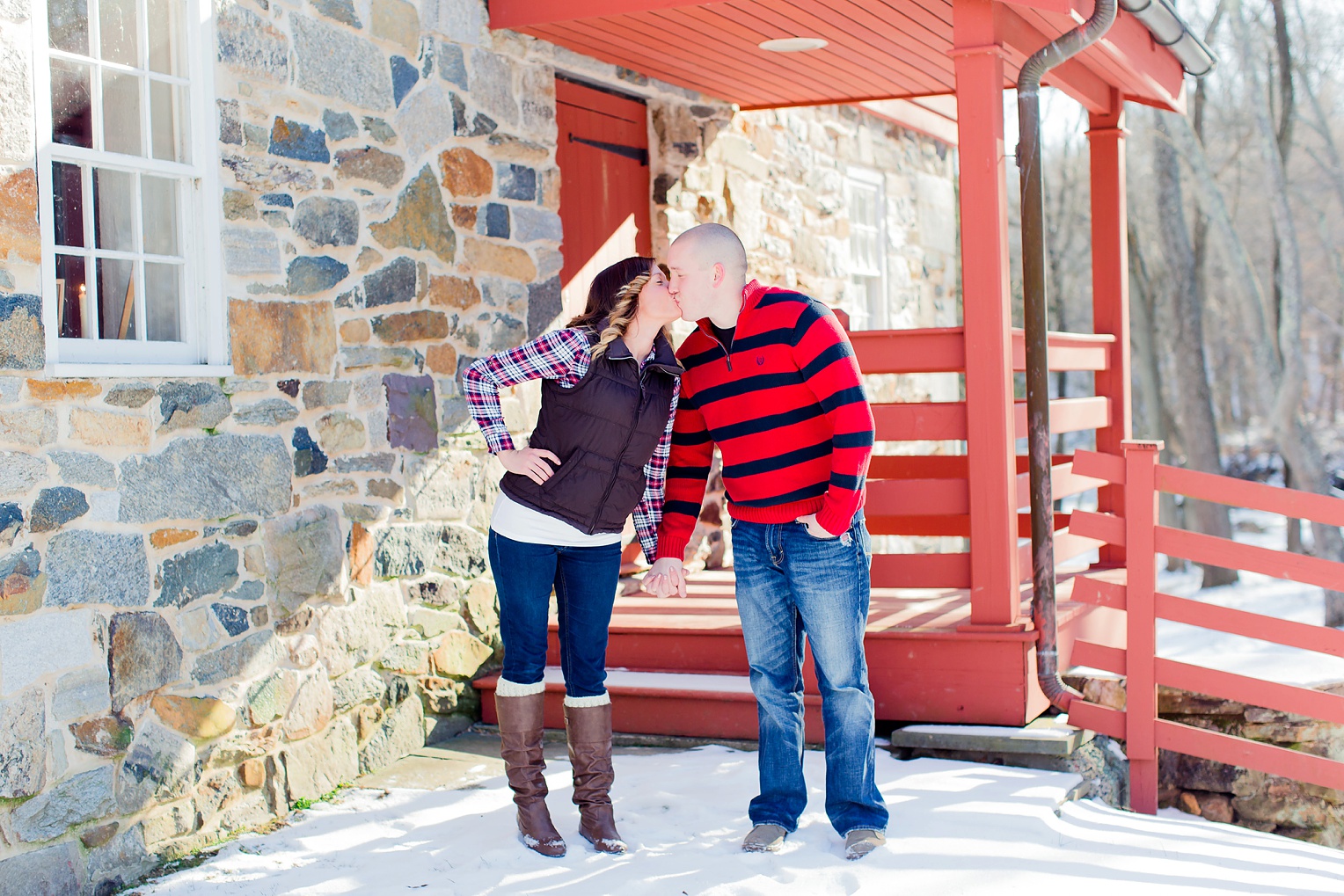 Jerusalem Mill Engagement Session Abingdon Wedding Photographer