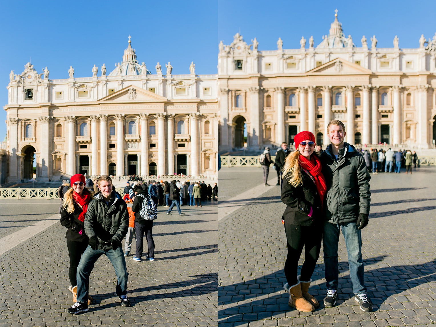 Megan Kelsey Photography Christmas in Europe Vatican City Trevi Fountain Paul's Outside the Walls Rome Italy