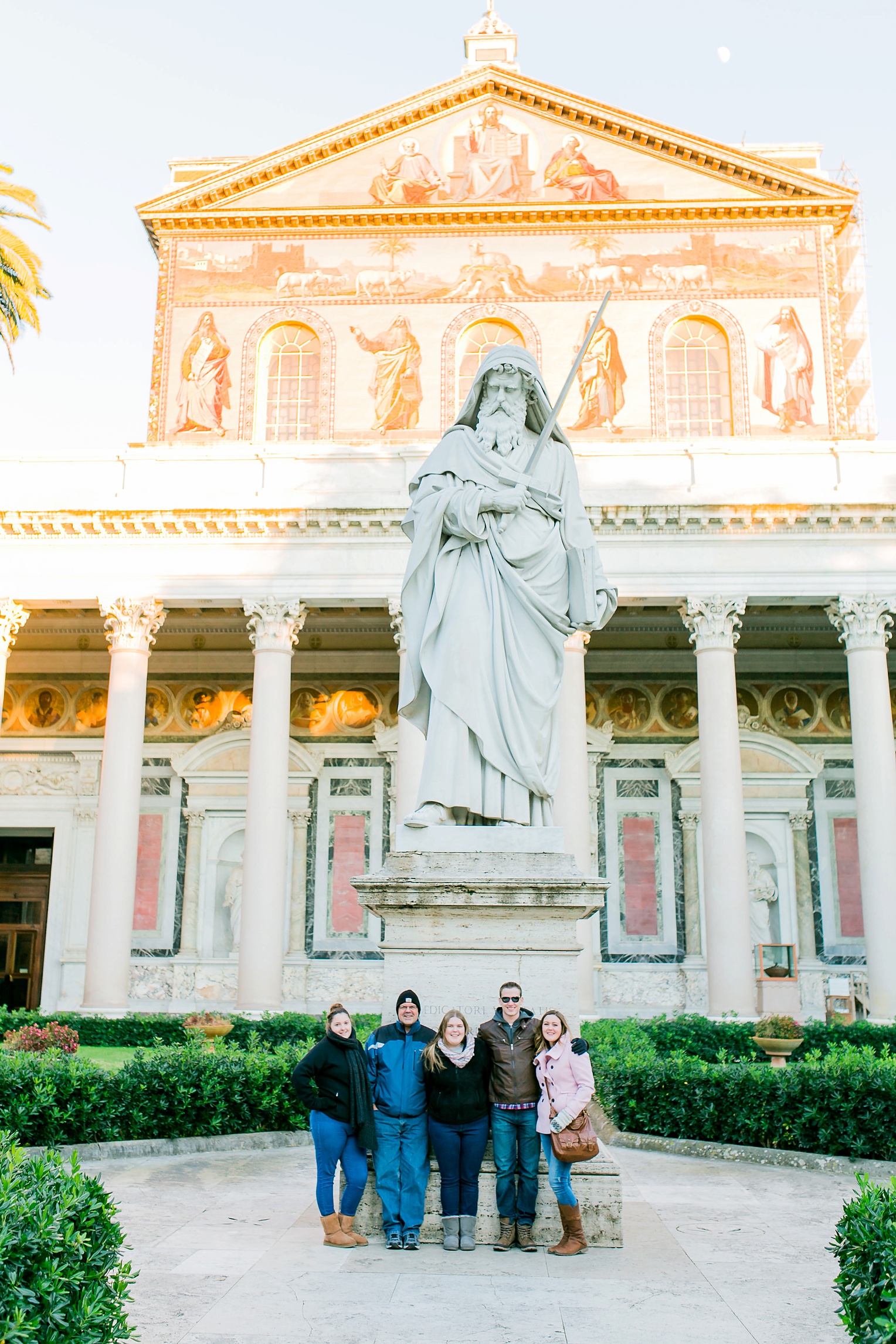 Megan Kelsey Photography Christmas in Europe Vatican City Trevi Fountain Paul's Outside the Walls Rome Italy